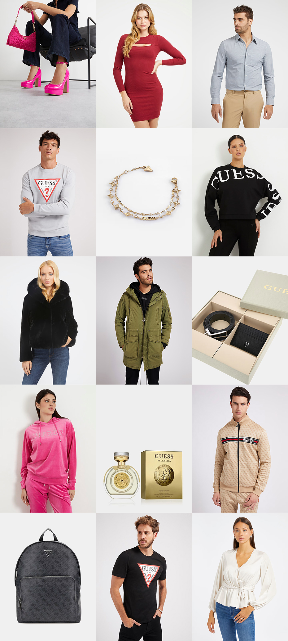 одежда GUESS